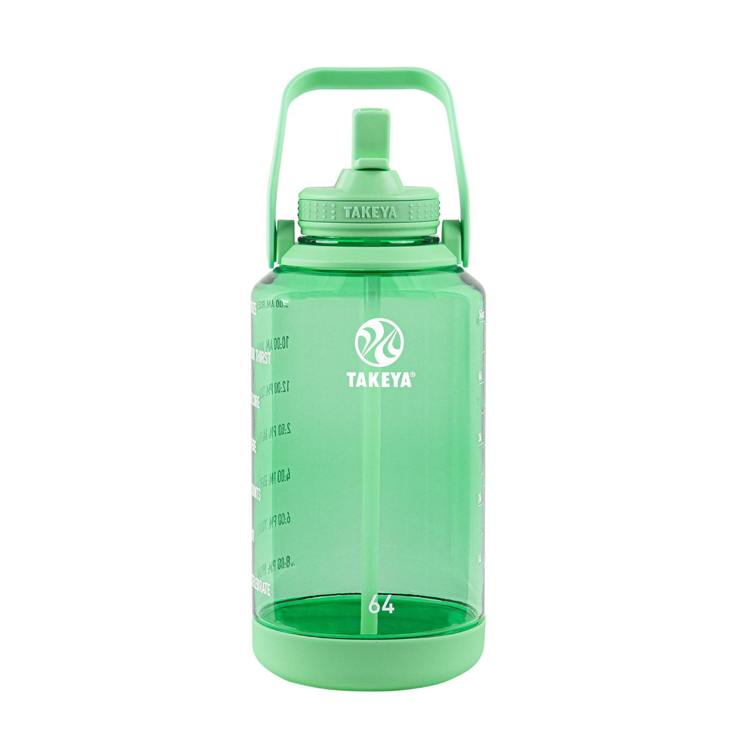 tritan-motivational-water-bottle-with-straw-lid-l9 54101-Tritan-Straw-Motivational-64-PistactioGreen-front.png