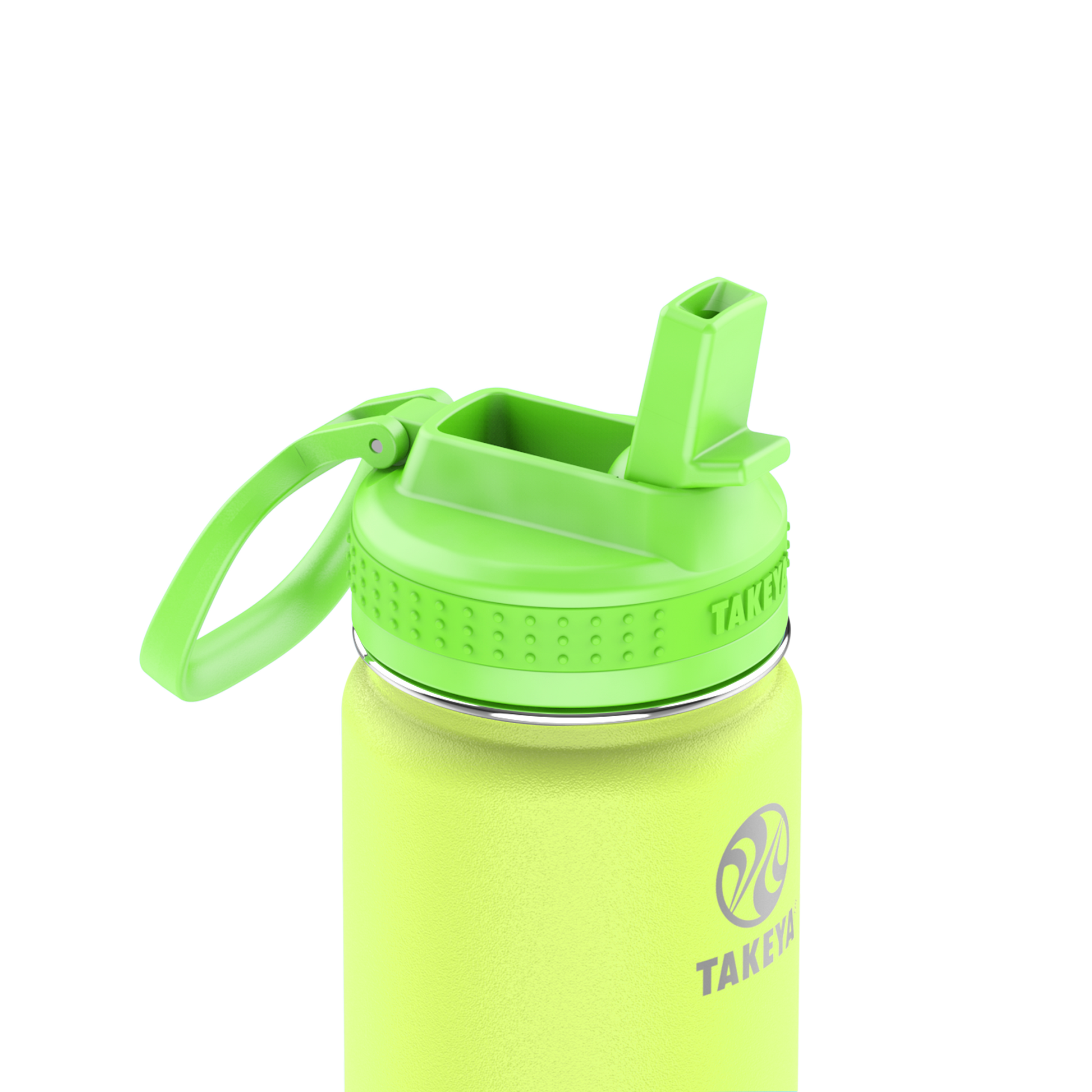 actives-kids-glow-in-the-dark-water-bottle-with-straw-lid-m9 51075-Actives-Kids-Straw-18-GID-LightningGreen-closeup.png
