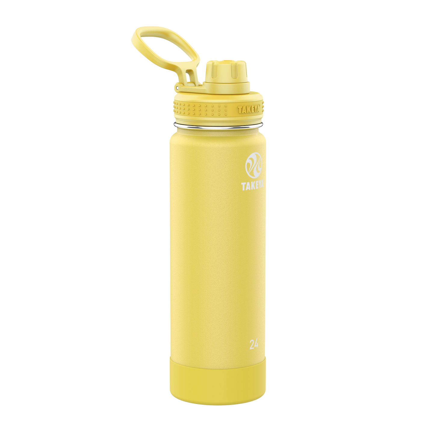 actives-water-bottle-with-spout-lid-t9 51187-Actives-Spout-24-Canary-angle.png