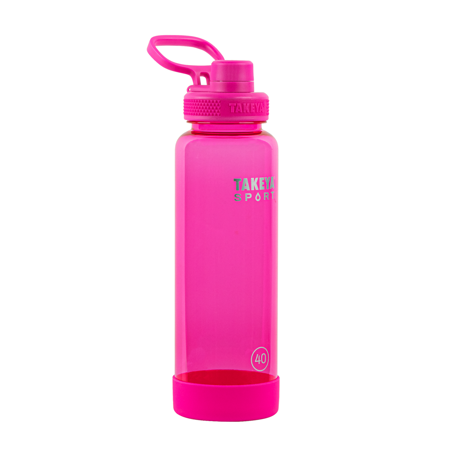 tritan-sport-water-bottle-with-spout-lid-z3 52030-TKS-Tritan-Spout-40-PinkSweep-frontangle.png