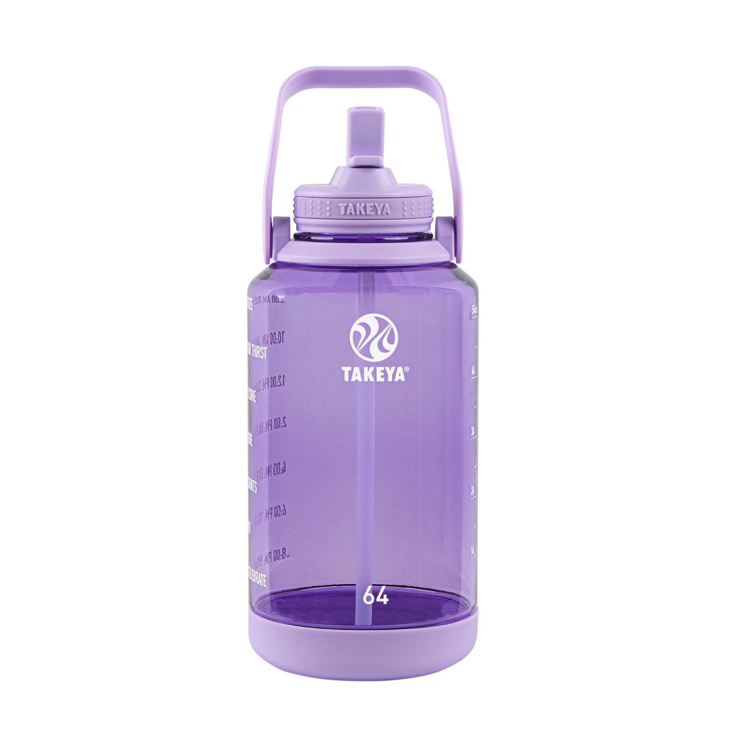 tritan-motivational-water-bottle-with-straw-lid-l9 54144-Tritan-Straw-Motivational-64-VivacityPurple-front.png