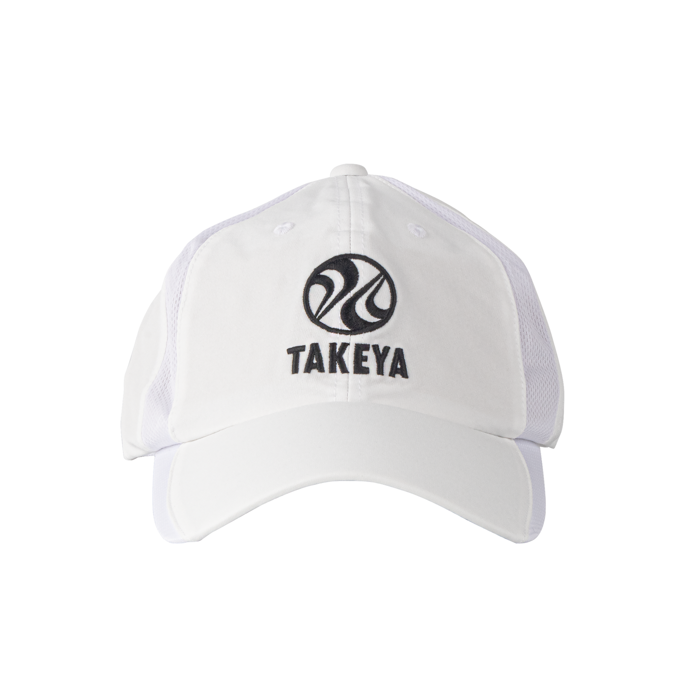 takeya-sport-vented-adjustable-hat-h4 97285-TK-PB-Hat-White-Front.png